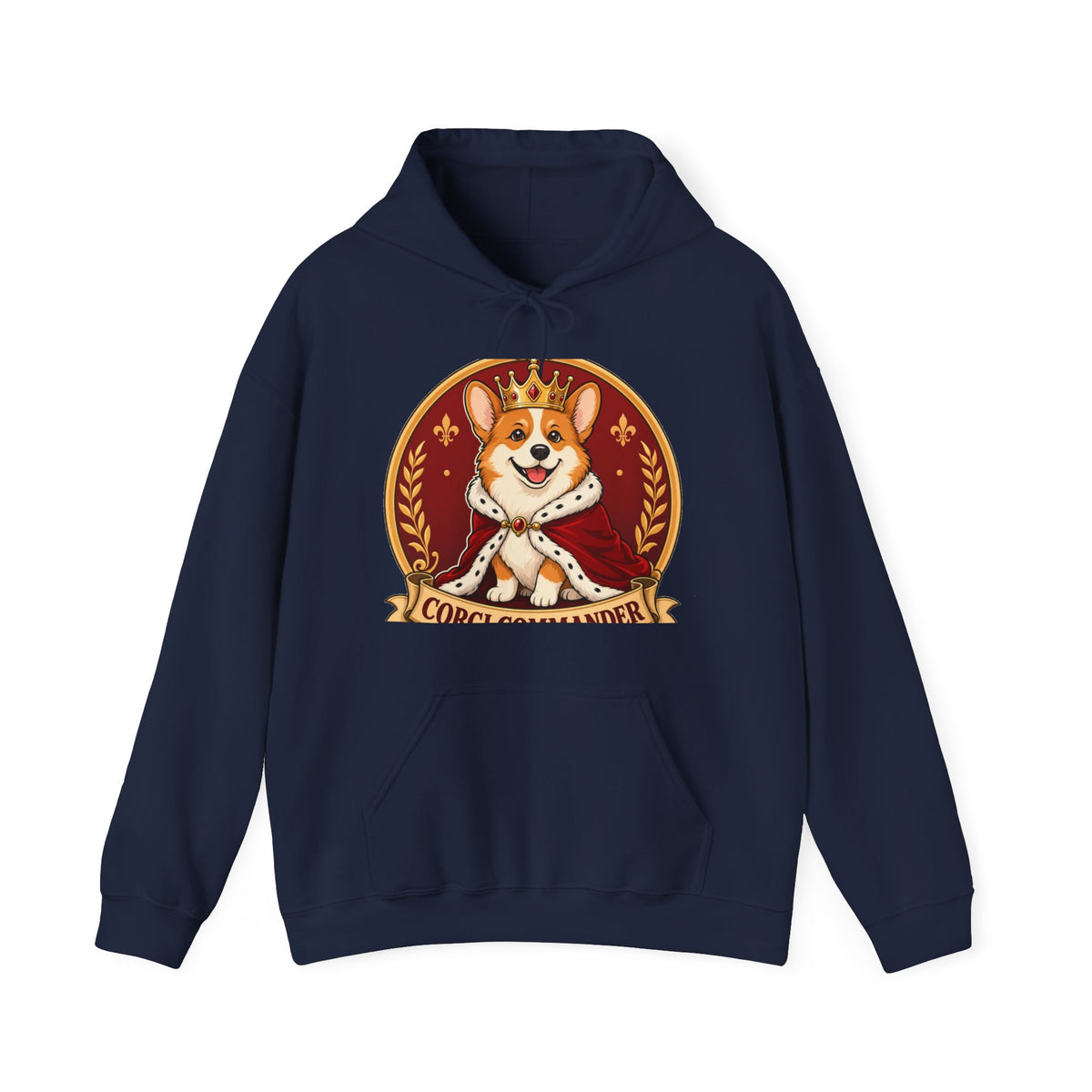 Corgi Royalty Hoodie – Funny Corgi Mom Dog Lover Gift