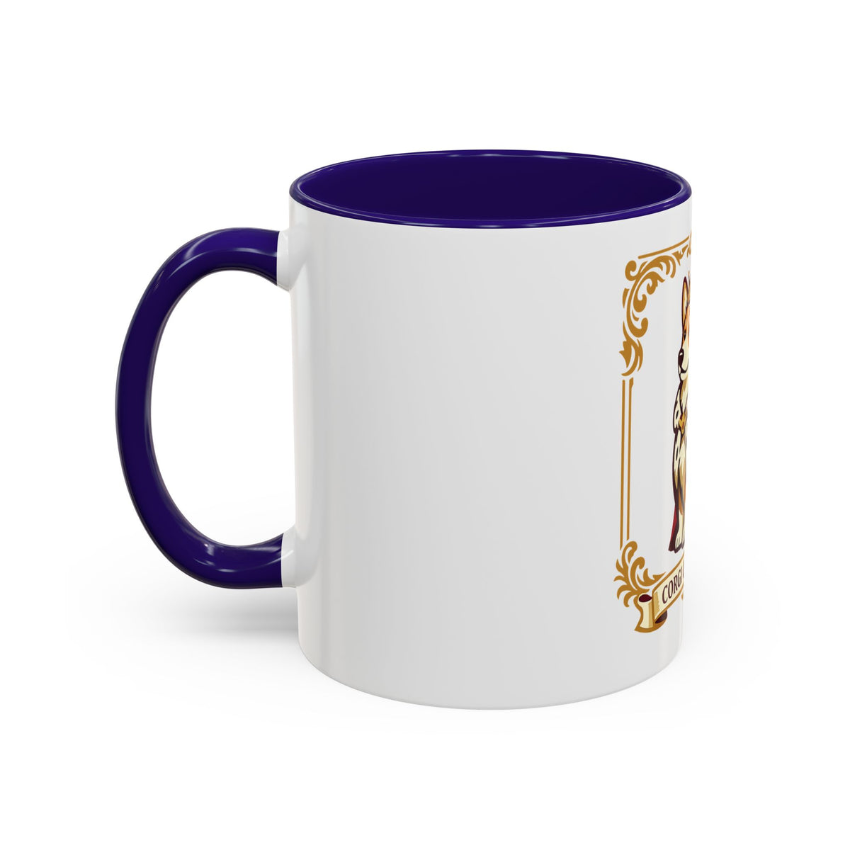 Corgi Royalty Mug – Corgi Commander Coffee Mug, Dog Lover Gift