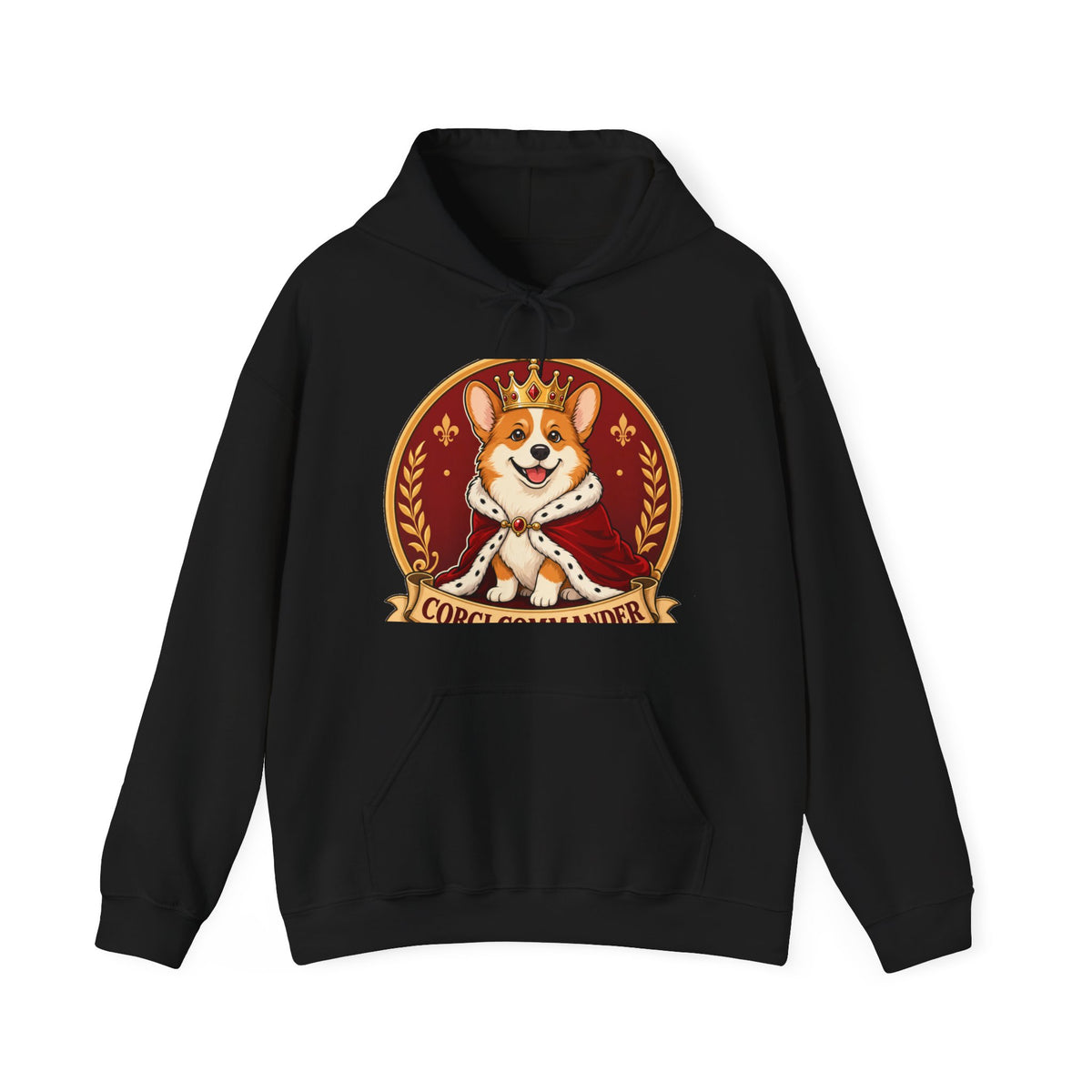 Corgi Royalty Hoodie – Funny Corgi Mom Dog Lover Gift