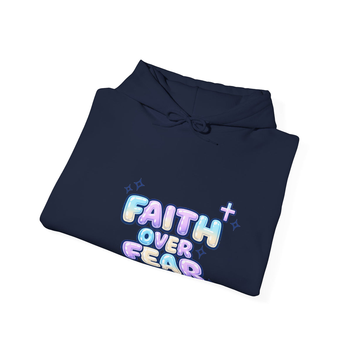 Faith Over Fear Hoodie – Christian Pullover Sweatshirt Gift