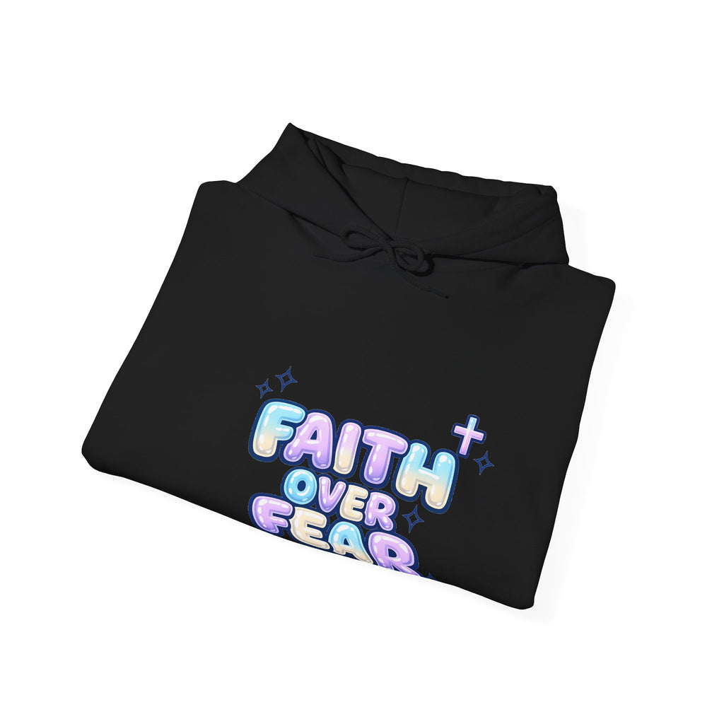 Faith Over Fear Hoodie – Christian Pullover Sweatshirt Gift