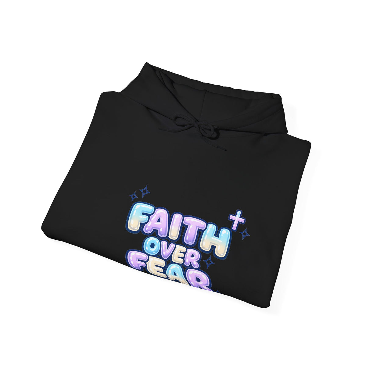 Faith Over Fear Hoodie – Christian Pullover Sweatshirt Gift
