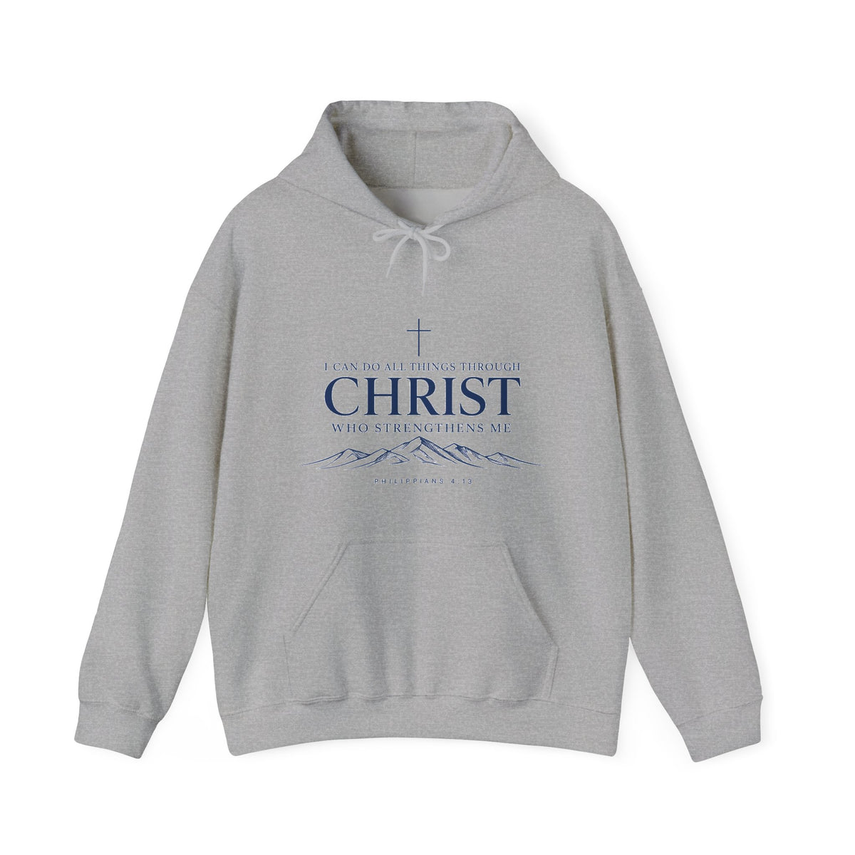Philippians 4:13 Hoodie – I Can Do All Things Christian Gift