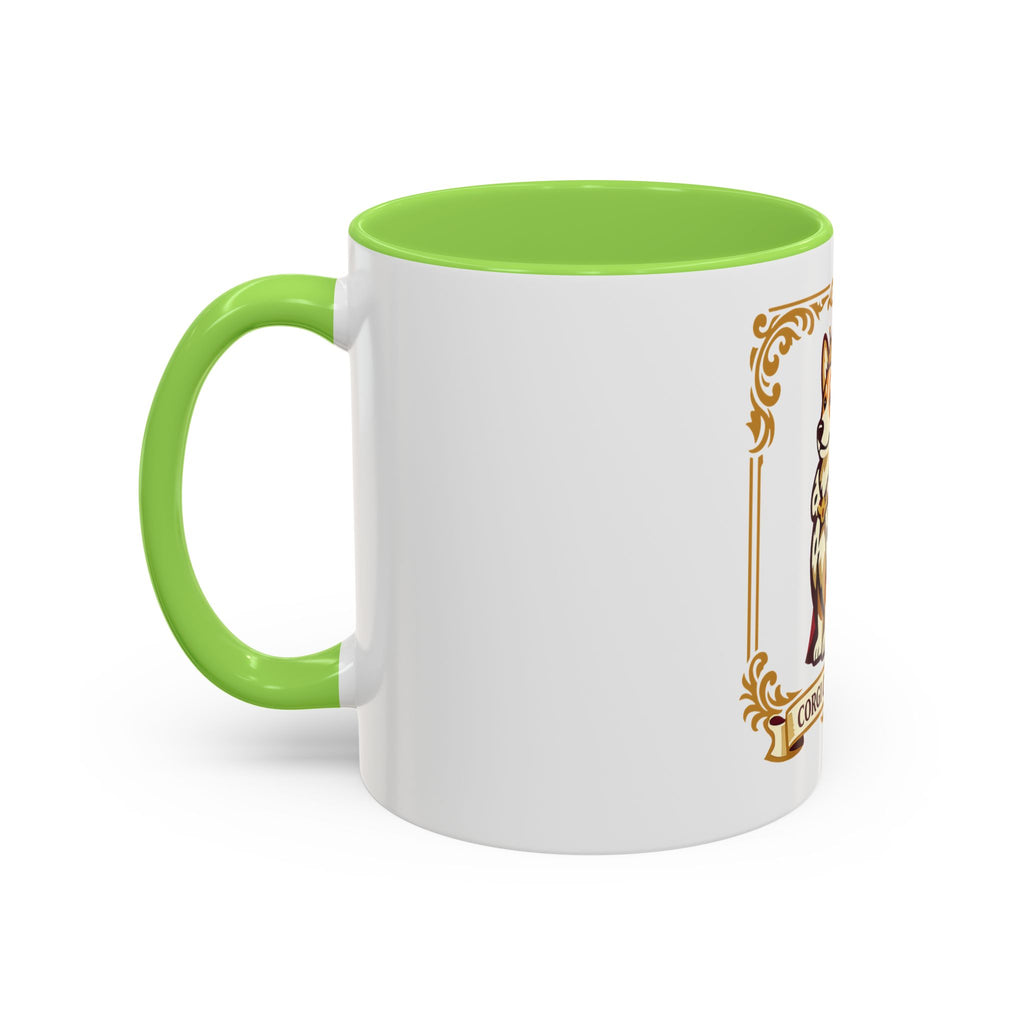 Corgi Royalty Mug – Corgi Commander Coffee Mug, Dog Lover Gift