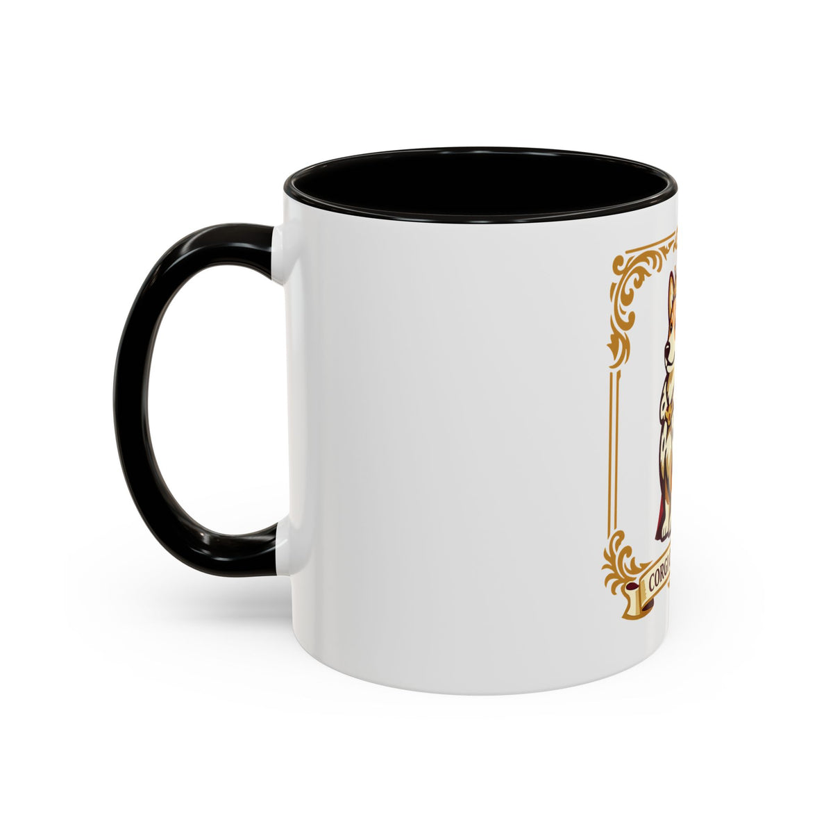 Corgi Royalty Mug – Corgi Commander Coffee Mug, Dog Lover Gift