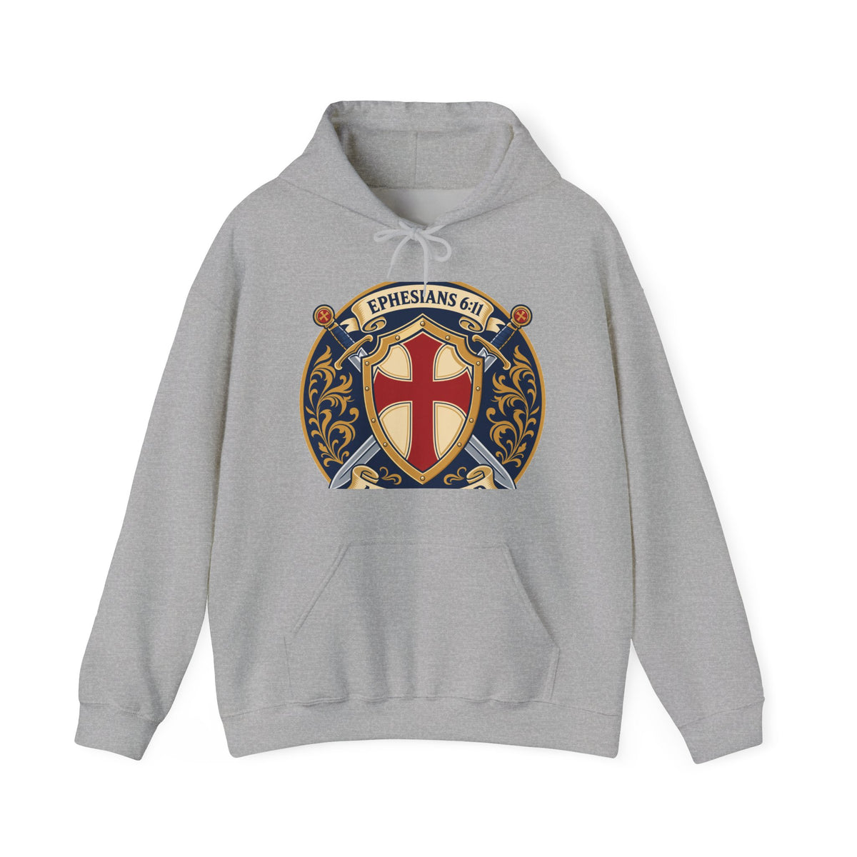 Armor of God Hoodie – Ephesians 6 Christian Pullover Gift
