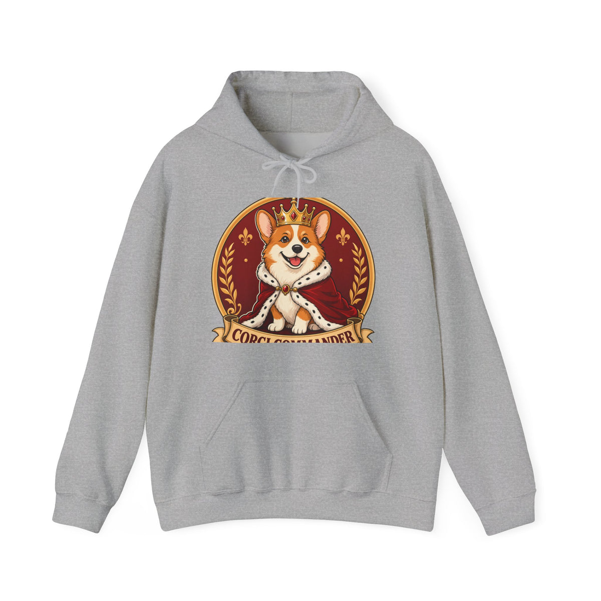 Corgi Royalty Hoodie – Funny Corgi Mom Dog Lover Gift