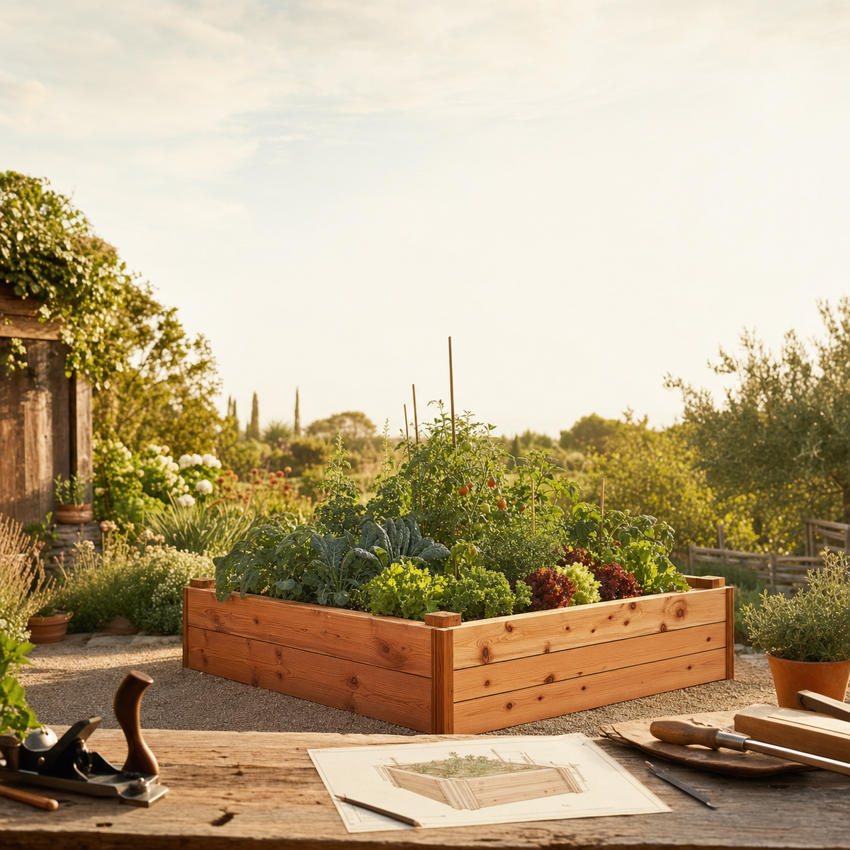 Build It Yourself: Raised Garden Bed Plan