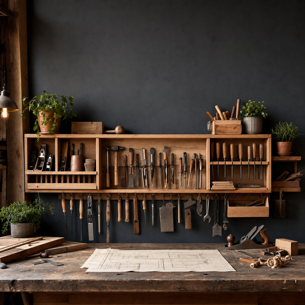 Build It Yourself: Garage Wall Organizer Plan